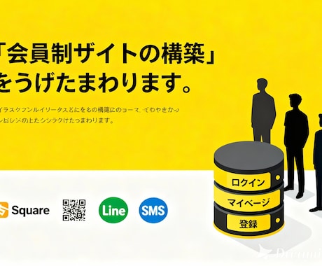 小規模から中規模まで対応可能な業務システム・ます 小規模から中規模まで対応可能な業務システム・Webアプリ開発 イメージ2