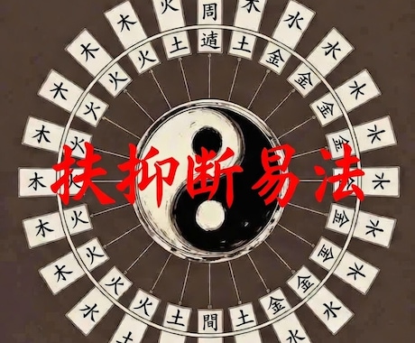 扶抑断易法で未来の出来事を予測します 扶抑断易法は断易とちょっと違い、吉凶判断が明確に出ます。 イメージ1