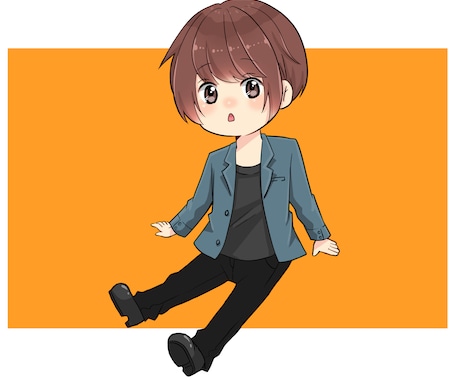 オリジナルのミニキャラ作成します アイコンやグッズなどにどうぞ！ イメージ2