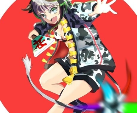 ご希望の絵、心を込めてお描きします ポップなキャラからシリアスなキャラまで広く対応しております。 イメージ1