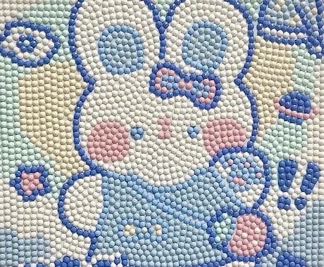 ダイヤモンドアートを丁寧に制作代行します ダイヤモンドアート歴約2年♡一粒ずつ丁寧に制作します イメージ2