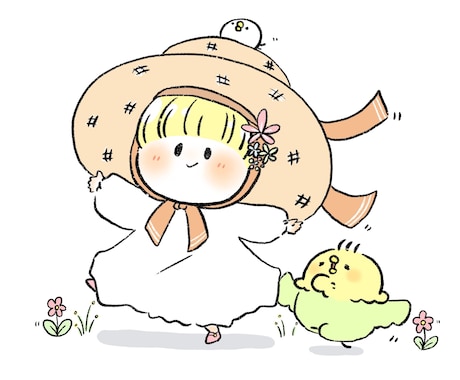 かわいいゆるきゃら描きます
