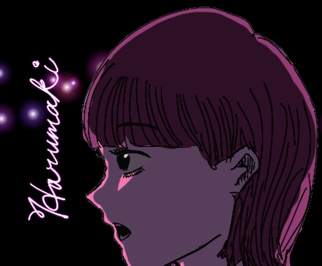 自分のアイコンのようなイラストをご提供します アイコンやプロフィールにお使いください！ イメージ1