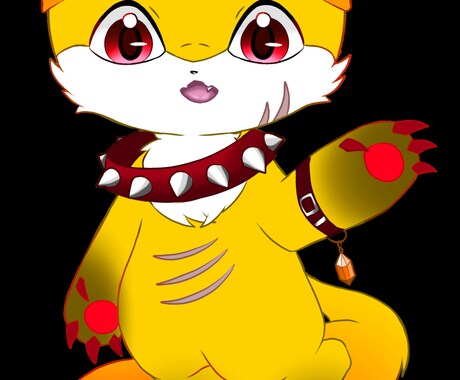 IRIAMで配信するケモノ立ち絵をお描きします 好きをカタチに特別な1匹をあなたに イメージ2