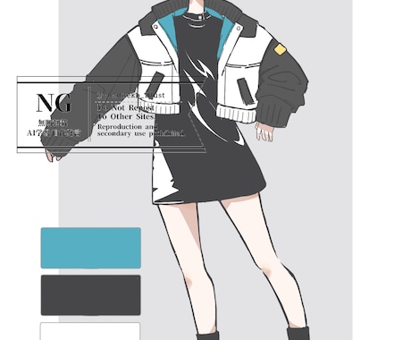 あなたのVキャラ作成します 7割デザイン済！ここにあなたの個性を足して念願のVデビュー！ イメージ2