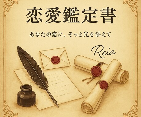 あなただけの恋愛鑑定書♪恋と運命を読み解きます **9月限定価格**　恋愛傾向・運命・未来を1冊にまとめます イメージ1