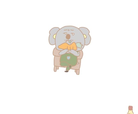 大人から子供まで笑顔になる絵を描きます ゆるいコアラを描きますその他にも動物のイラスト描きます イメージ2