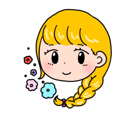 あなただけの！ゆるかわアイコンかきます ゆるくてかわいいイラスト/顔＋小物/細かいリクエスト可 イメージ2