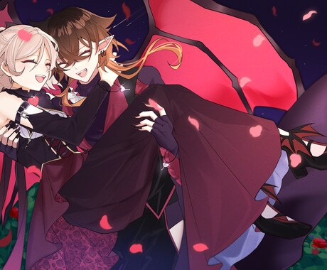 イラスト描きます 夢絵、アイコン、活動用イラストなどなど！ イメージ1