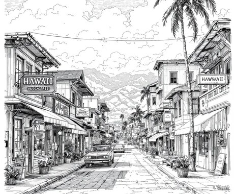 大人も楽しめる塗り絵を作っています 自由気ままに大人も楽しめる塗り絵を作成しております✨ イメージ1