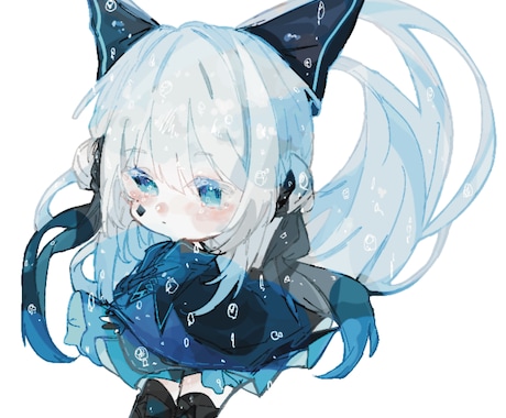 ミニキャラアイコンをかきます Twitterやinstagramなどのアイコンイラスト イメージ1