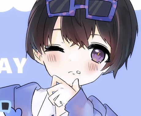 修正何度でもOK！SNS用アイコン描きます オリジナル版権夢絵受け付けます！ イメージ2