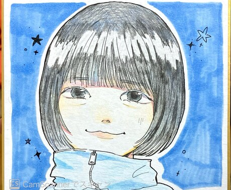 ほっこり暖かい色合いの似顔絵を描きます 色鉛筆でほっこり似顔絵を描きます♪ イメージ2