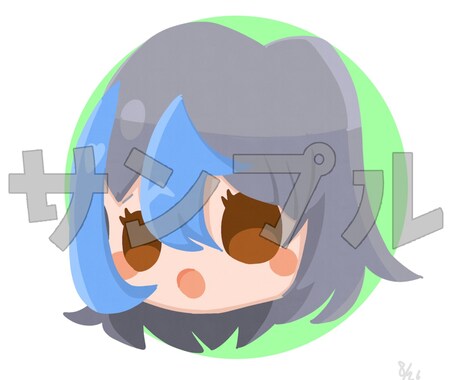 最短納品！主線なしアイコン描きます 絵本チックのアイコン描けます！ イメージ2