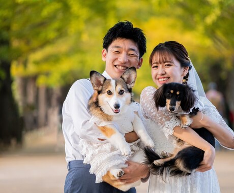 夫婦で撮影  妻が同行。細かな点にも配慮できます 夫婦で和やかな雰囲気で撮影を行います◎ イメージ2