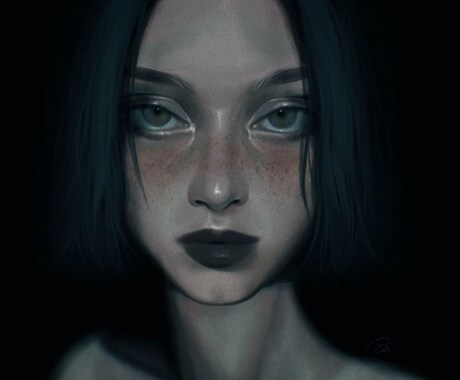 生きてる瞳を心がけます〜あなたのアイコン描きます リアルなテイストのアイコンを丁寧な着色で描きます！ イメージ2