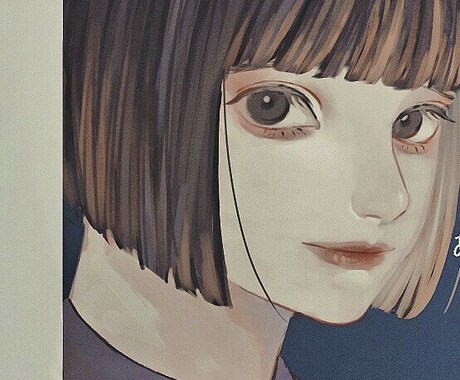 snsアイコン・表紙・顔メインのイラスト描きます 【商用・二次利用可】リアルよりの顔を描くのが得意です。 イメージ1