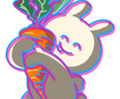 SNSなどのアイコンイラストを描きます 好きな動物や色などをお聞きしてシュールなキャラクターを作成！ イメージ2