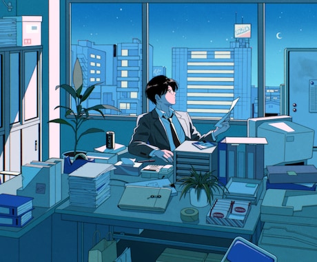 商用/EN OK◎レトロポップなイラスト描きます ◆動画サムネイル・ジャケット・グッズ・何でもご相談ください◆ イメージ2