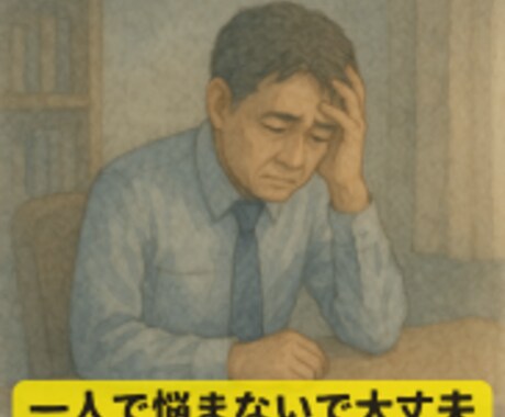 退職したい❗️あなたの悩みに優しく寄り添います 退職❗️お金❗️定年❗️50代が抱える悩みをお聴きします イメージ2