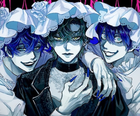 歌ってみた・ボカロ曲サムネイルなど描きます 細部まで描き込んだ印象に残るイラストを描きます！！ イメージ2