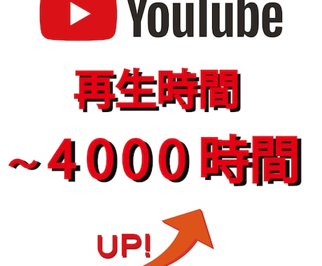 収益化！！YouTube再生時間増やします とにかく早く収益化したい人向け！ イメージ1