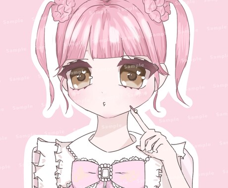 可愛いアイコン描きます みんなの可愛いに全力で尽くします♡ イメージ2