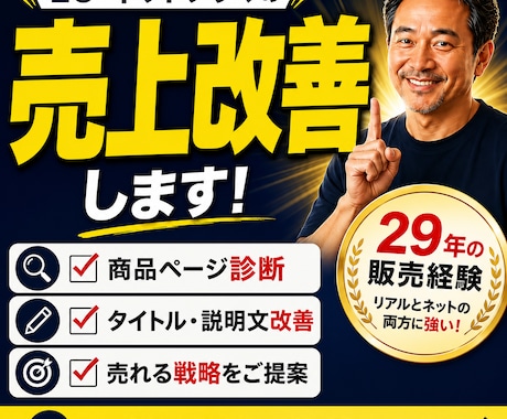 EC・ネットフリマの売上改善します 商品ページを診断し売れる改善案をご提案 イメージ1