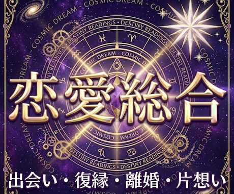 お相手との今後の未来を深くまで掘り下げて占います 今後望む未来を二人で歩むため、より幸せになるように占います イメージ1