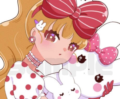 夢かわいいキャラクターを描きます ポップで夢かわの世界をあなたに イメージ2
