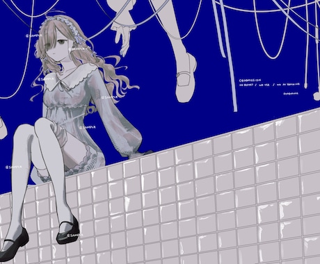イラスト全般お描きします アイコン、動画用、TRPG立ち絵、キャラクターデザイン等 イメージ2