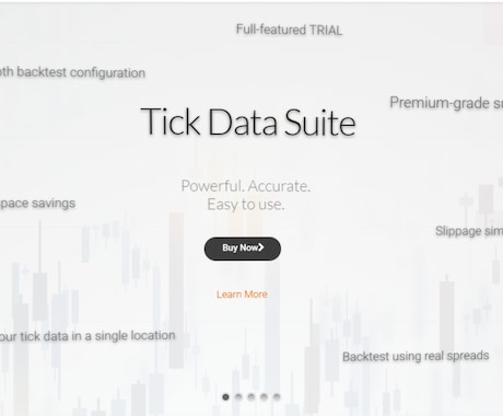 TDSでMT4のEAをバックテスト代行します TDSを使用したバックテストを代行します。 イメージ1