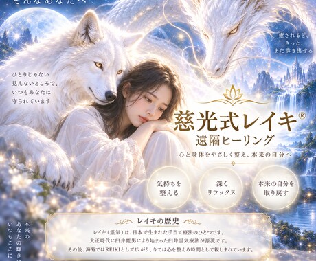 2日連続遠隔ヒーリングをお届けします ご自宅にいながら受けられる慈光式レイキ®の遠隔です。 イメージ2