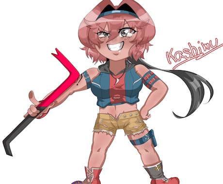 等身やデフォルメオリキャラ等描きます 自分だけのキャラのイラストが欲しい方へ イメージ1