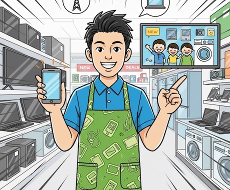 現役販売員が家電購入・スマホ契約のアドバイスします モヤモヤ解消！中立的なアドバイスで安心相談！ イメージ1