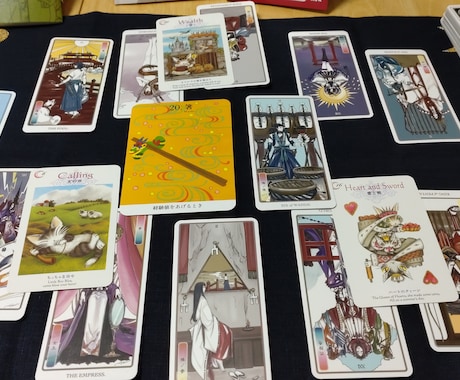 日本神話タロットと日本の神様カードで運勢を占います 心の揺らぎを払い、カードを通して導きのお言葉をお伝えします。 イメージ1