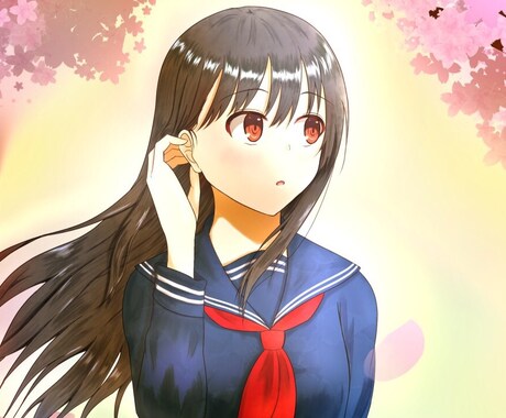 美少女系 アイコンお描きします SNS用アイコンの作成 （版権可！） イメージ2