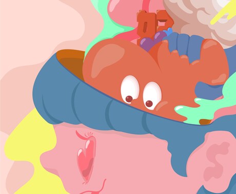 ポップで可愛いイラストを作成します 動物、似顔絵、オリジナルキャラクター等、アイコンにぜひ。 イメージ2