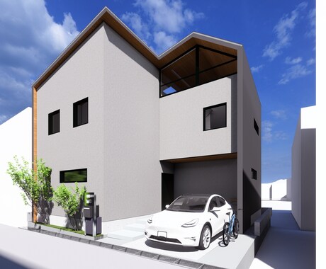 CGで見る未来の住まいをご提供します 2D図面から3Dモデル化で未来の住まいをリアルに体験 イメージ1