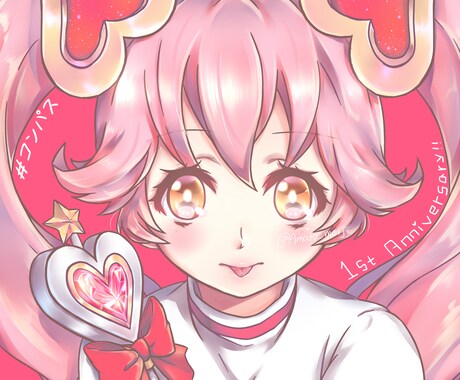 SNS用世界で1つのアイコン描きます 少年〜青年、少女が得意です！オリキャラも可◎ イメージ1