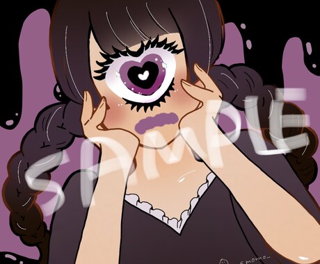商用利用料込！目を惹くアイコンやサムネ描きます 丁寧にご希望を伺いながら仕上げます♡ イメージ2