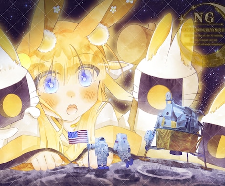 綺麗な水彩感のあるイラストを描きます 商用利用可！クオリティの高いイラスト描きます！ イメージ2