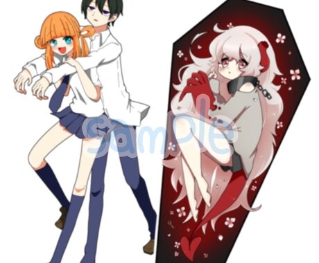 全身立ち絵イラスト制作します 早期納品可能です！お気軽にご相談下さい✩.*˚ イメージ2