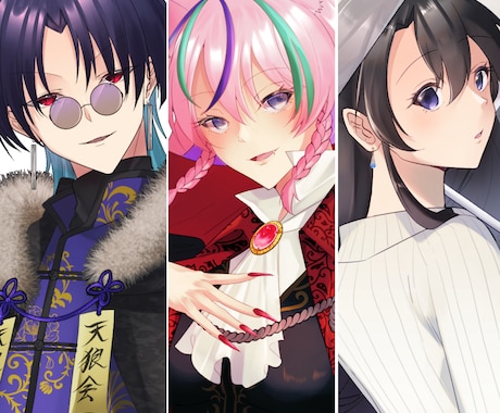 初回50％オフ☆鮮やかで華のあるイラスト制作します イメージ1