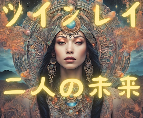 ツインレイ霊感タロット【二人の未来】霊視占います ♡ツインレイ♡二人の未来♡不倫♡複雑恋愛♡彼の気持ち♡相性♡ イメージ1