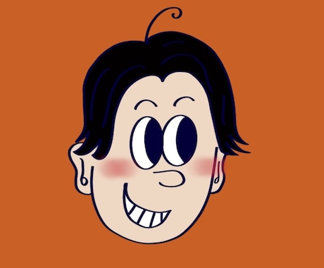 ポップな似顔絵イラストを描きます イメージ1