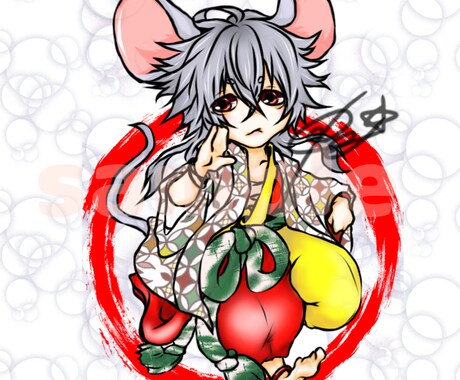 チビキャラアイコン・ヘッダーお描きします SNSやYouTubeのでアイコンなどお気軽にどうぞ♪ イメージ2