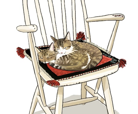 ペット、動物のイラスト作成します シンプルな似顔絵はこのお値段でお受けしてます！ イメージ2