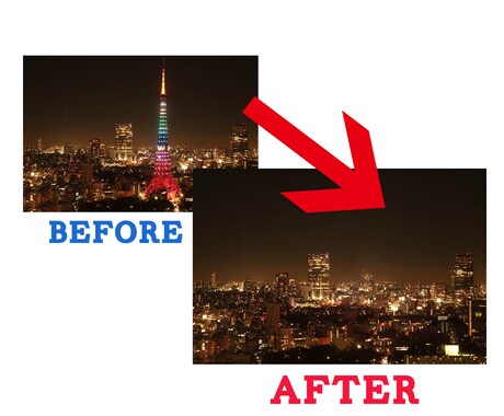 写真の中の消したいもの綺麗に削除します 思い出の一枚にゴミが写ってても大丈夫！綺麗に消してみせます！ イメージ2