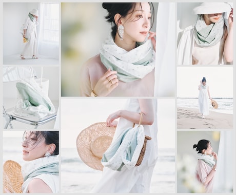 モデル+フォトグラファーが商品撮影を承ります / ビジュアル設計から仕上げまで 世界観ごとお届けします。 イメージ2